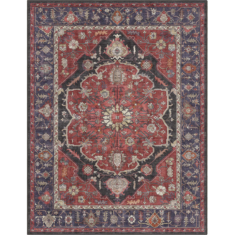 Tapis beige Bungalow Bungalow Aylena Hereke, Rectangle 9 pi 10 po x 13 pi