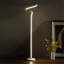 Lampe DEL sur pied incurvée à tube en S Curvilinear