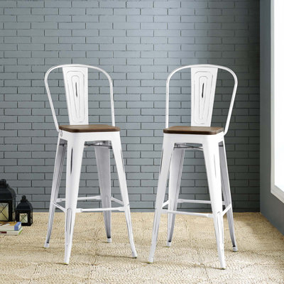 Promenade Bar Stool Metal by Modway