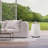 11" X 17.25" Glazed Ceramic Drum Stool Indoor/Outdoor Side Table Accent Garden Stool