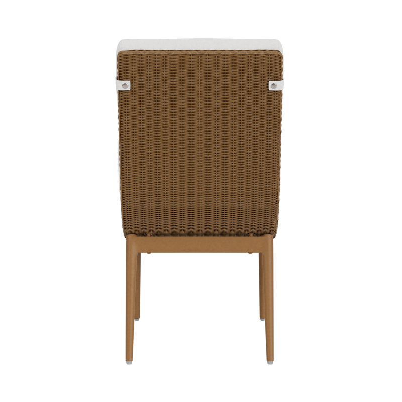 Outdoor Dining Side Chair, Mink