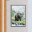 Black Bear - Single Picture Frame Painting-824588927