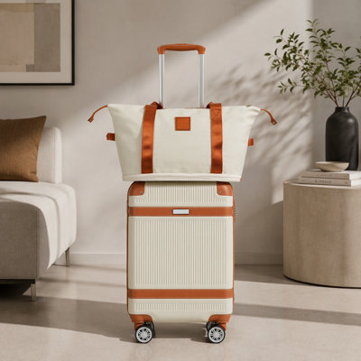 3-Piece Luggage Set, 20 Inch Carry-On Suitcase