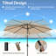Cayuga 120'' Lighted Market Umbrella-528460684