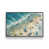 Cadre flottant en chrome poli