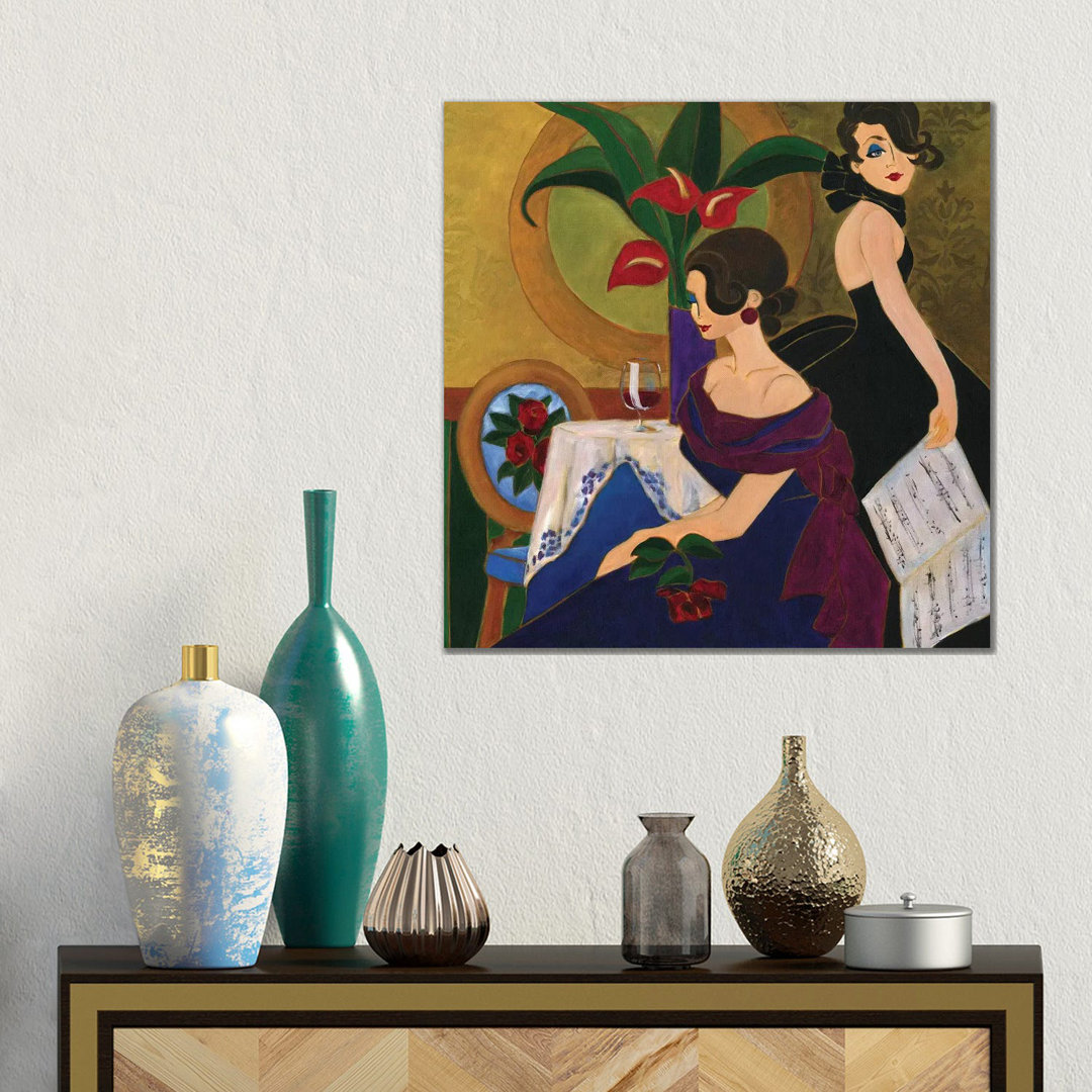 A Diva Affair von Malenda Trick - Galerie-verpackte Leinwand Giclée