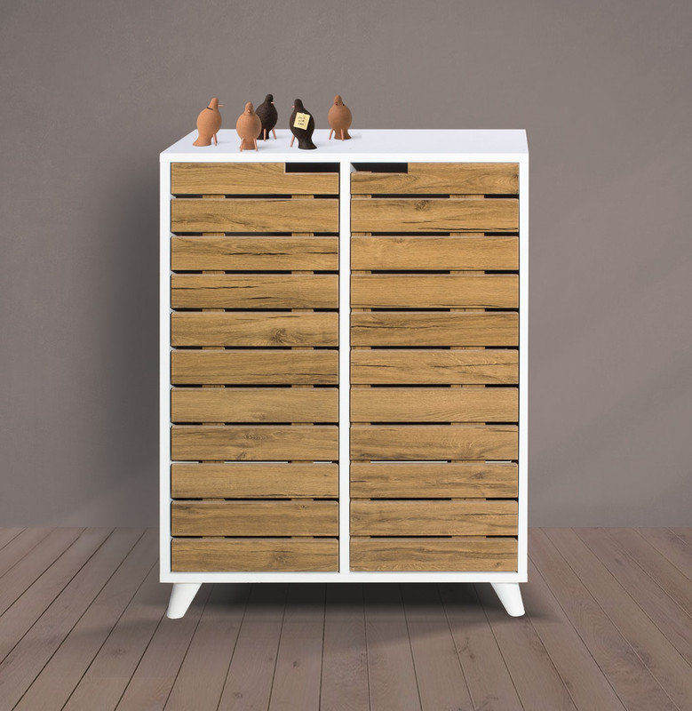 20 Pair Shoe Storage Cabinet