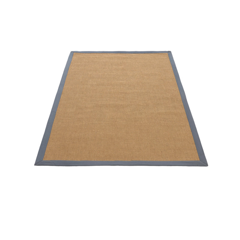 Sisal Hand Woven Grey Rug, Rectangle 200 x 290cm