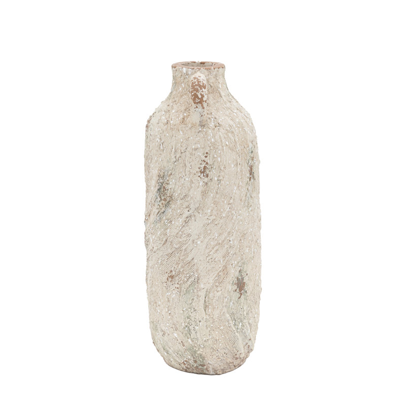 Metal Table Vase, 51 H x 25 W x 25 D cm