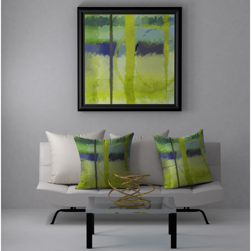 Housse et insert de coussin carré Peak, 18" x 18"