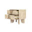 Hina 2-Drawer Acacia Nightstand