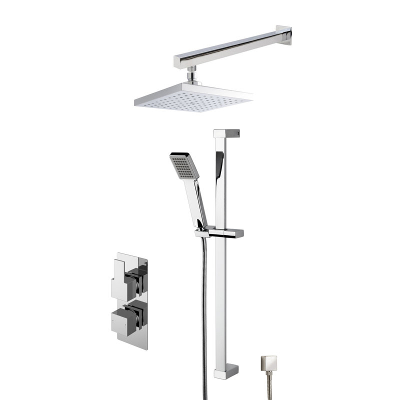 Thermostatic Shower with Dual Shower Head