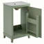 Petit meuble-lavabo moderne avec lavabo en céramique-475899575-475899572