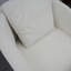 Canapé pivotant moderne à 360 degrés, fauteuil rond avec dossier haut, chaise de chambre à coucher