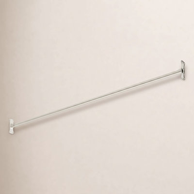 Tringle droite 60 "pour rideau de douche