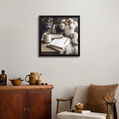 Morning Coffee Journaling IV - Wall Art Print - Gallery Poster