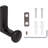 Modern Round Robe Hook - Matte Black-124510429