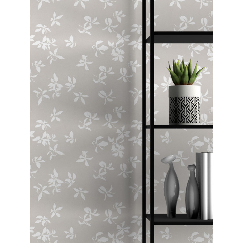 Susan Hable Floral Wallpaper by Susan Hable, White/Tan
