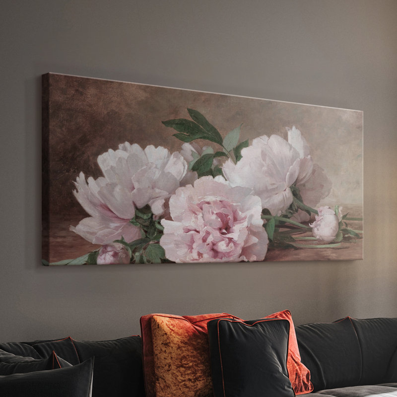 Botanical Series-CDXL- Toile tendue avec châssis - Prêt à accrocher, H 16 po x l 32 po