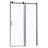 Matte Black Shower Door Enclosure 48"W X 76"H. Quality Tempered Glass. Rust- Handle. Fits Multiple Bathroom Layouts. Adjustable For Uneven Surfaces. Accessories Included