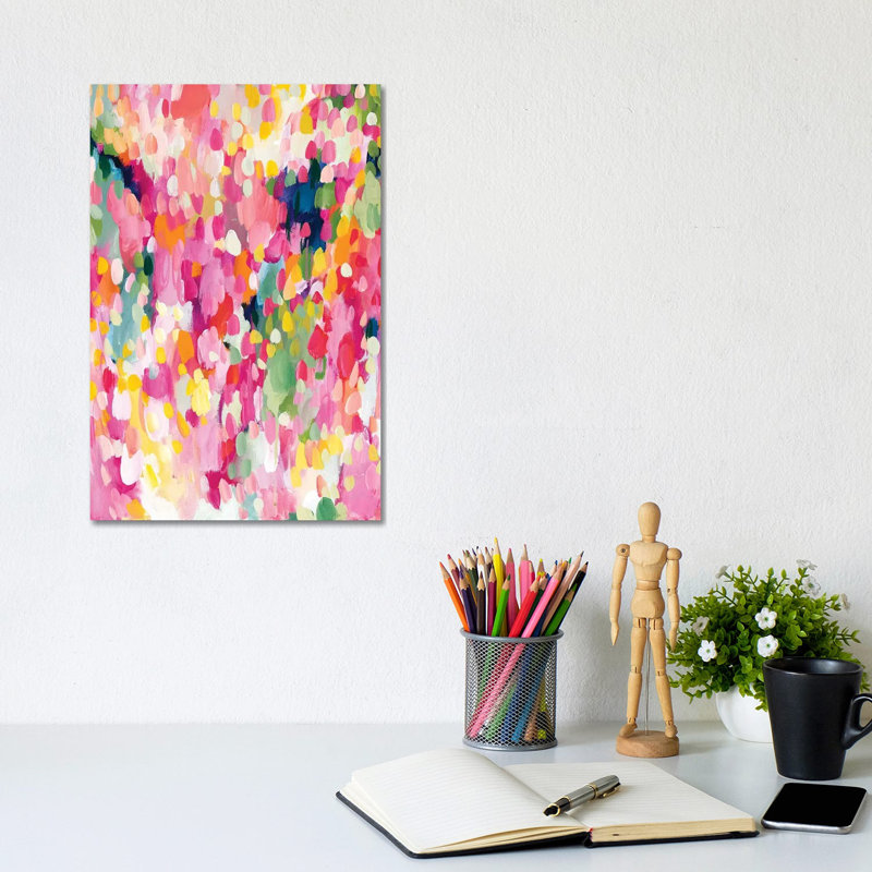 The Way You Make Me Feel by Amira Rahim - Painting on Canvas, Wrapped Canvas, 20.32 cm H x 30.48 cm W