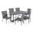 Leininger 6 - Person Patio Dining Set Rectangular Table