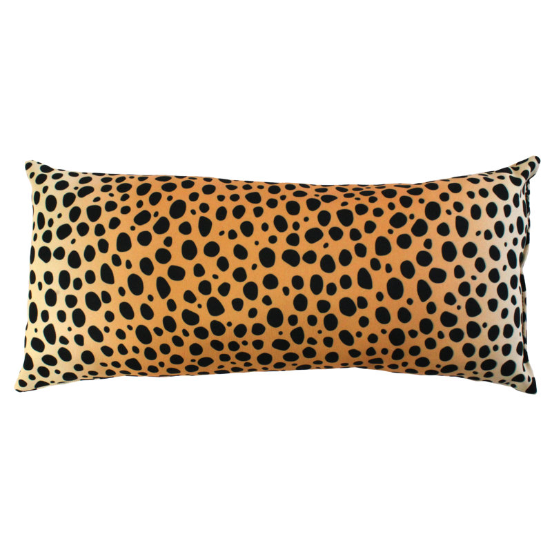 Housse de coussin rectangulaire et insert en polyester Emer, Naturel