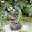 Outdoor Floor Fountain with Lights