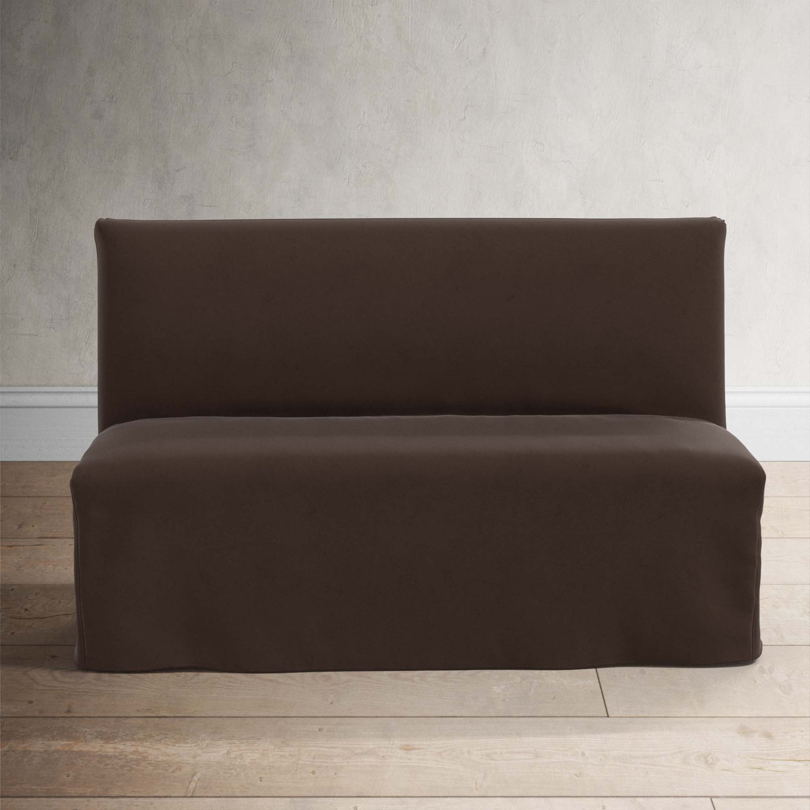 Silvia 57" Dining Bench, Classic Chocolate Velvet