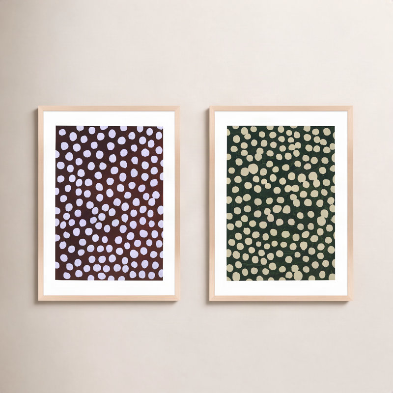 Affinity 3 Painting by Michela Sorrentino, Brown, 30" H x 21" W x 1.25" D
