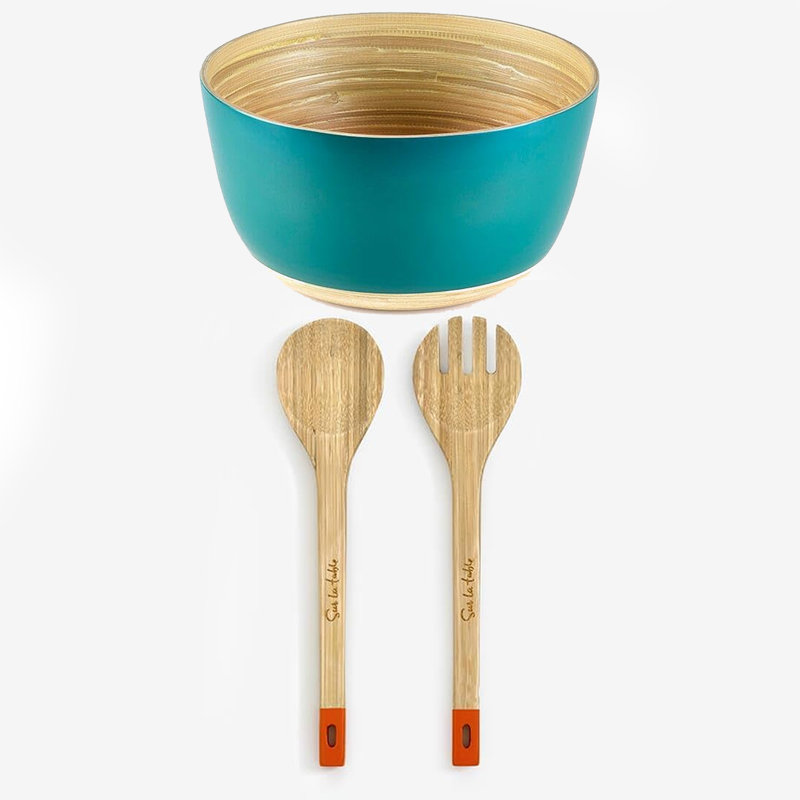 Sur La Table Bamboo Utensil Storage Set