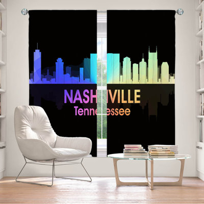 Deshala Room Darkening Curtains / Drapes Pair