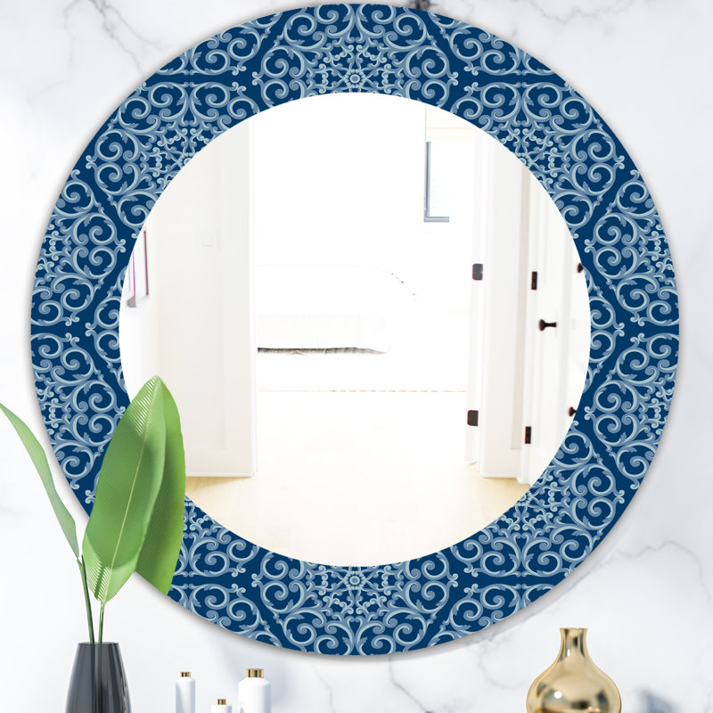 Miroir mural moderne imprimé Porch & Den, H 31,5 po x l po