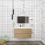 Ensemble de meuble-lavabo simple 36 po avec plateau en résine Tillio-1855728934