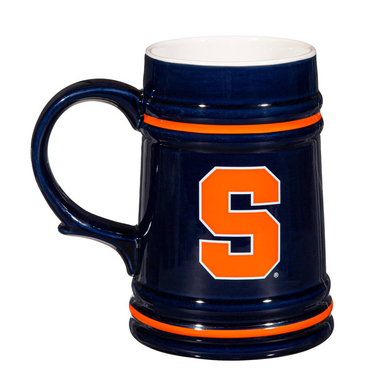 Syracuse University Ceramic Stein Cup, 24oz