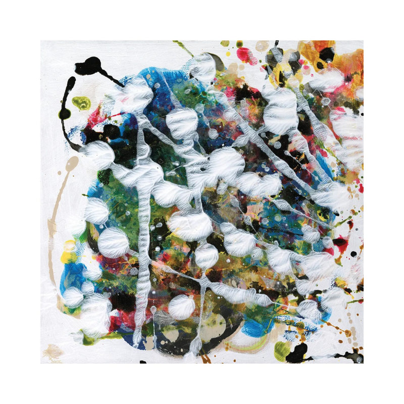 Pollock's Party II by Jodi Fuchs - Wrapped Canvas Painting, 93.98 cm H x 93.98 cm W x 1.91 cm D