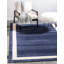 Tapis décoratif géométrique bleu dédemona-40284598