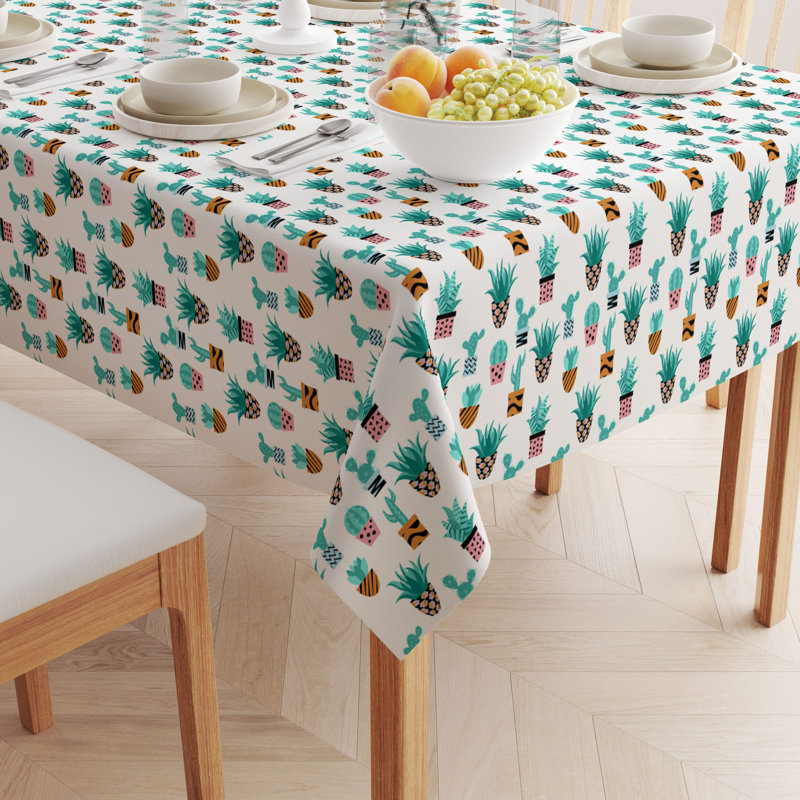 Rectangular Cotton Twill Tablecloth