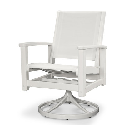 POLYWOOD Coastal Swivel Rocker