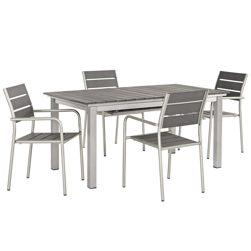 Ensemble repas d'extérieur 5 pièces Shore