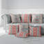 Housse et insert de coussin carré intérieur / extérieur en polyester Heavenly Hand-404876818-404876816