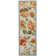 Hollander Floral Hand Hooked Wool Light Blue Area Rug