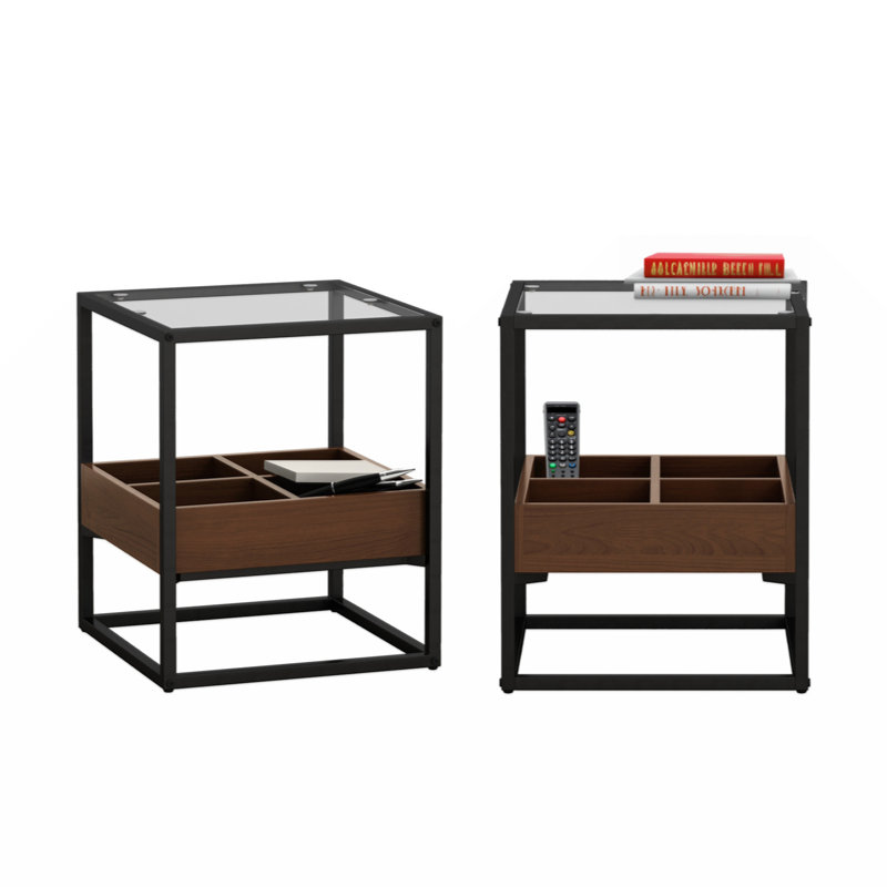 Tredon Glass Top Single Coffee Table