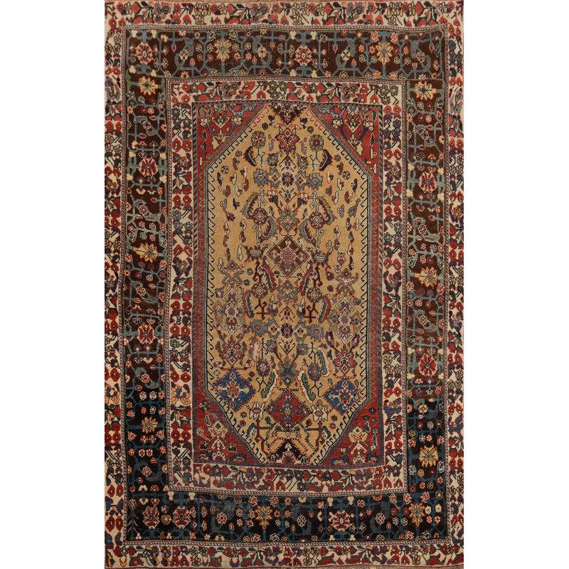 Tapis traditionnel à teinture végétale 4 x 6