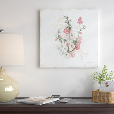 «French Romance III» par Katie pertiet, reproduction d'art sur toile tendue