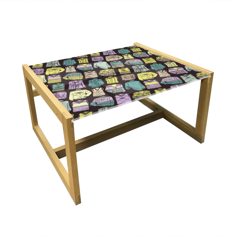 Inderpreet Sled Coffee Table, 40cm H x 74cm W x 62cm D