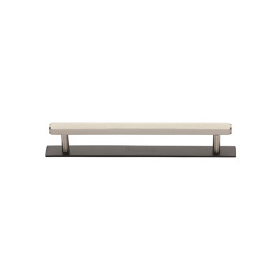 Heritage Brass Heritage Cabinet Pull Hexagonal Design with Plate