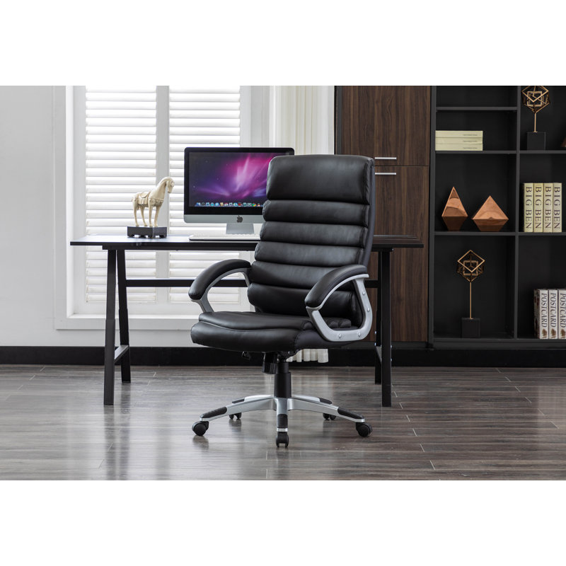 Fauteuil de direction Kalsoom, Noir