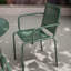 PORTO 4 seater Round dining set - 100cm Table Plus 4 Stacking chairs-334814899