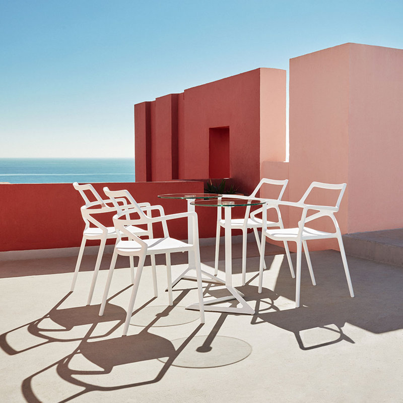 DELTA Chair (Indoor/Outdoor), Ecru